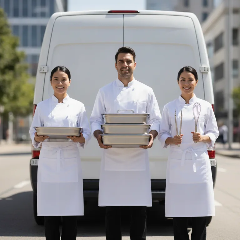 Corporate Catering team in Bedford